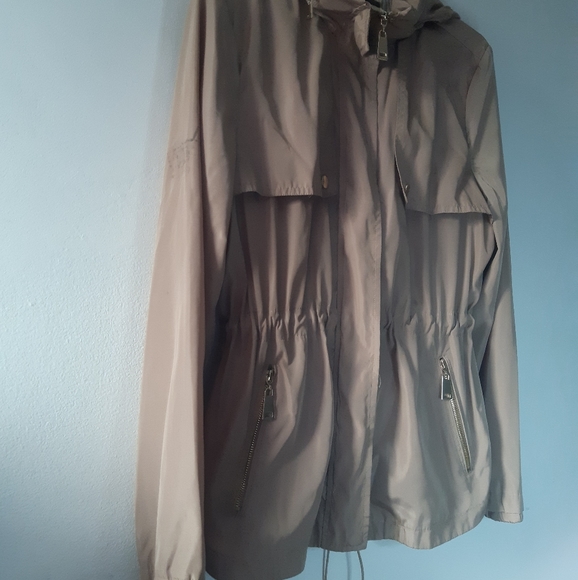 Suzy Shier Light Brown Spring Jacket - Picture 5 of 9